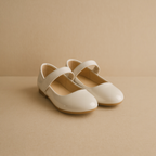 ZAPATO BAILARINA BEIGE Y ROSA