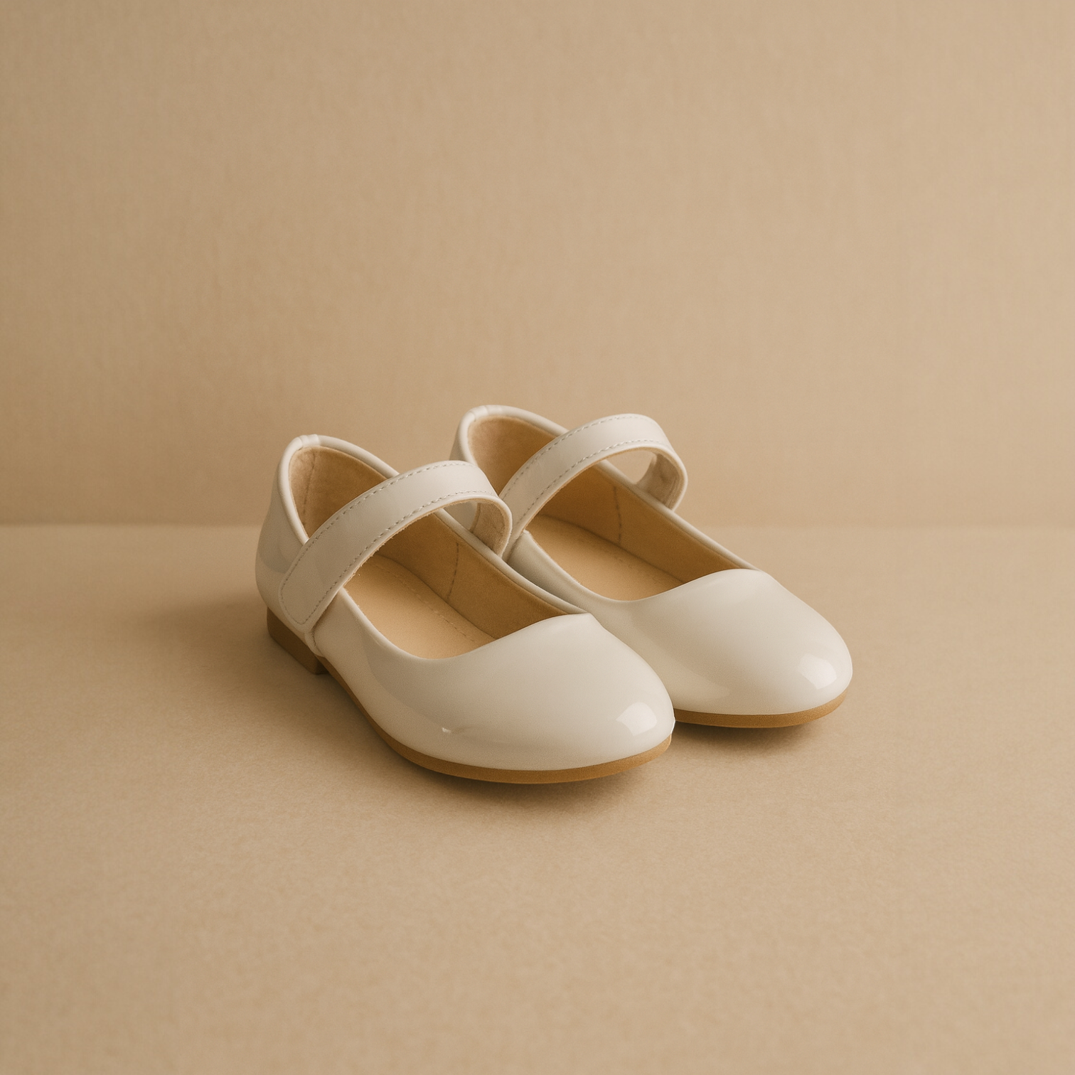 ZAPATO BAILARINA BEIGE Y ROSA