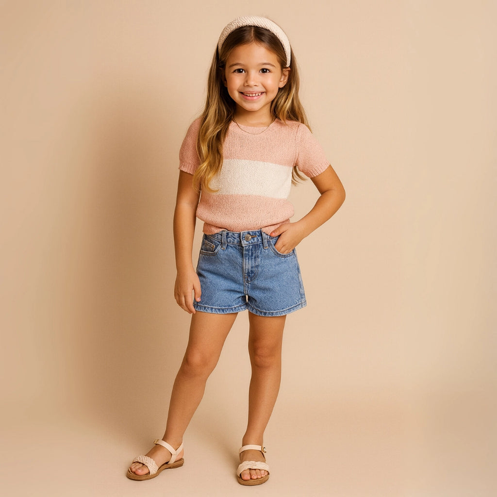 Short denim atemporal