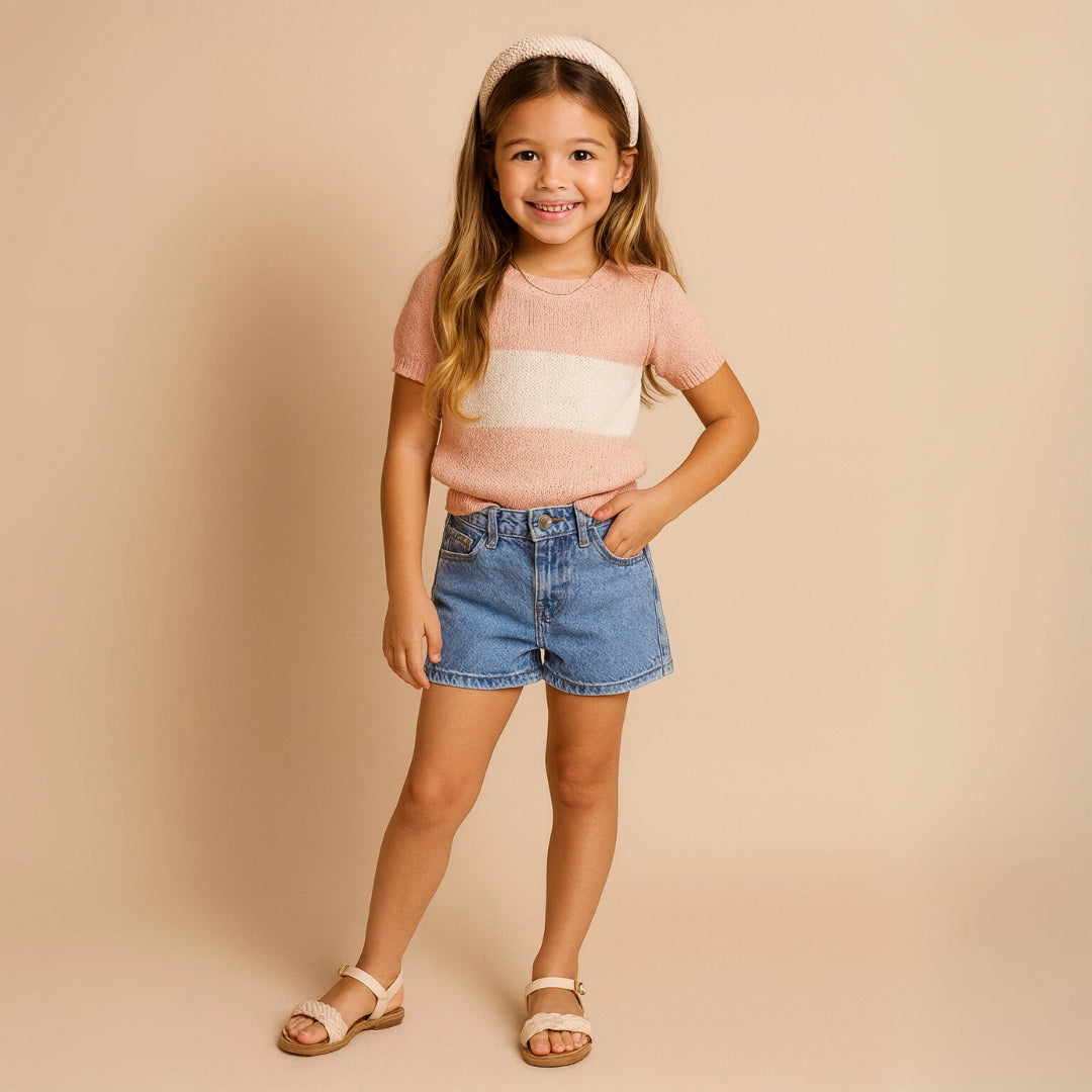 Short denim atemporal