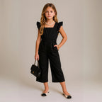 Enterizo algodón volantes