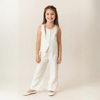 Conjunto lino natural