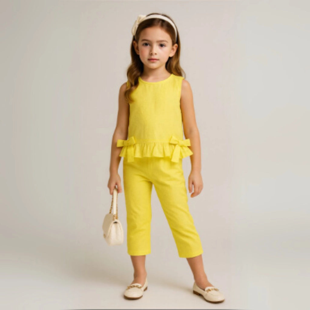 Conjunto algodón ojalillo