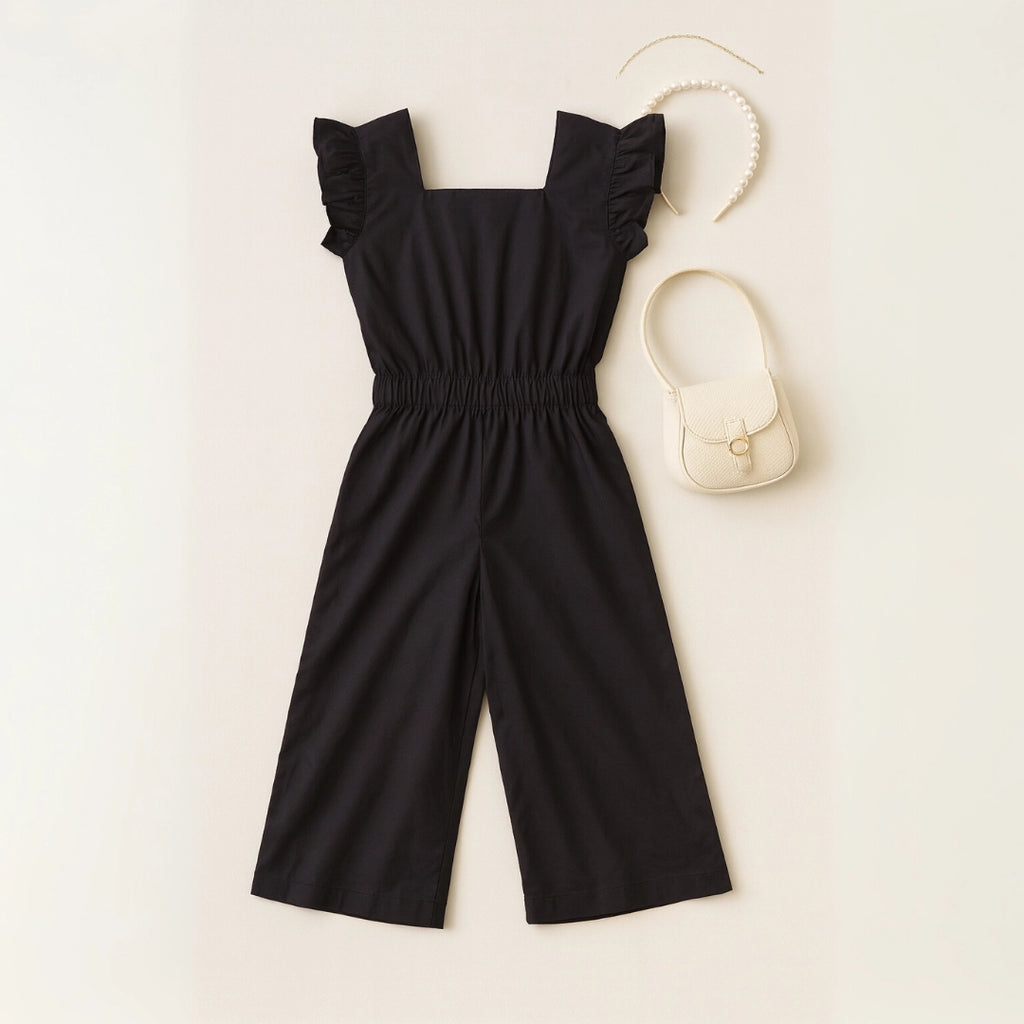 Enterizo algodón volantes