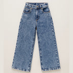 Jeans denim bota ancha