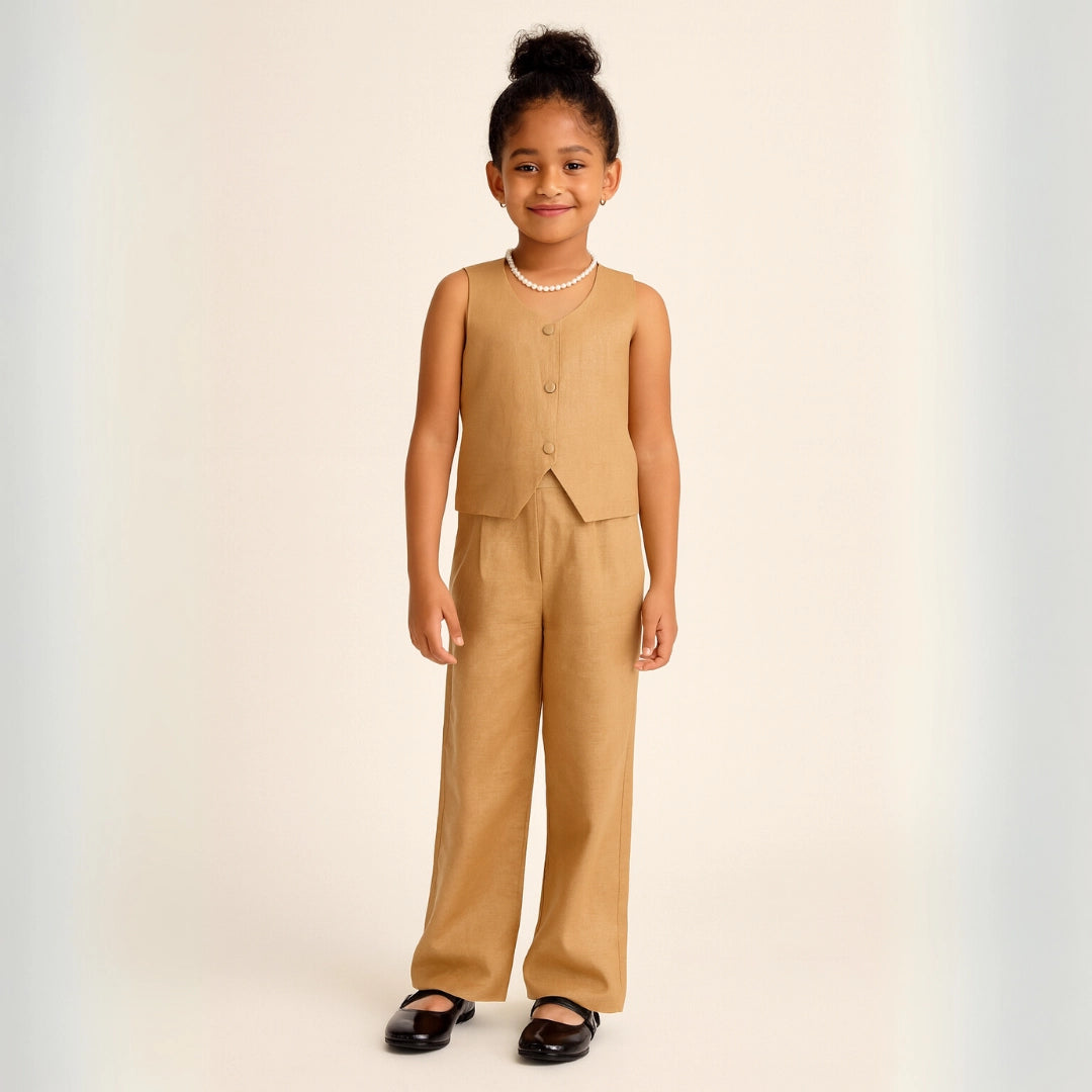 Conjunto lino natural