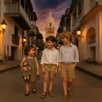 Vestido bolantes algodón