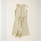 Conjunto lino natural