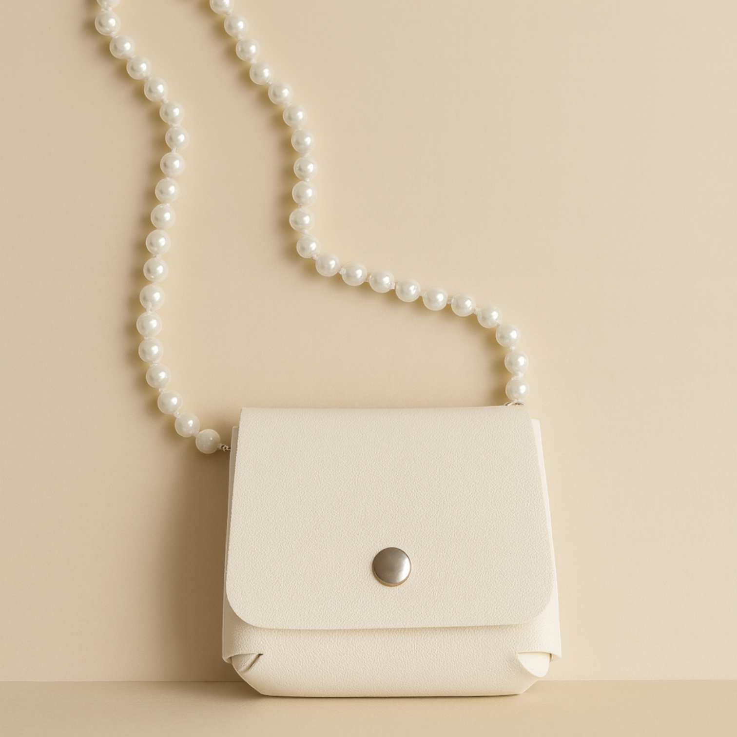 VESTIDO BORDADO EDICION FLORAL CON BOLSO DE PERLAS