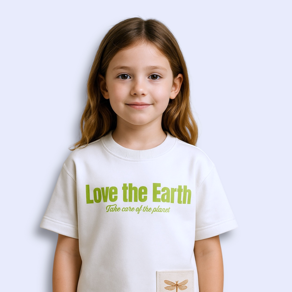 Camiseta Blanca Eco Edition  Love the Earth