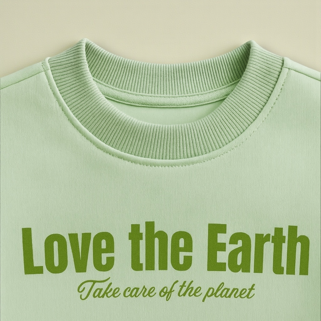 Camiseta scuba premium verde menta vintage