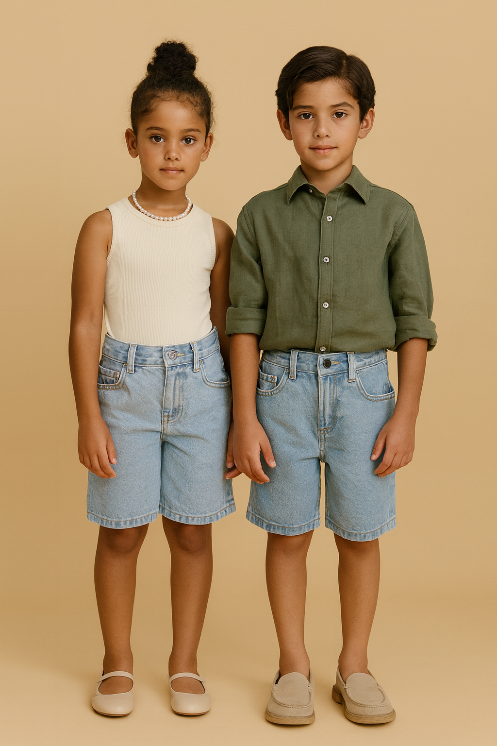 Bermuda denim unisex